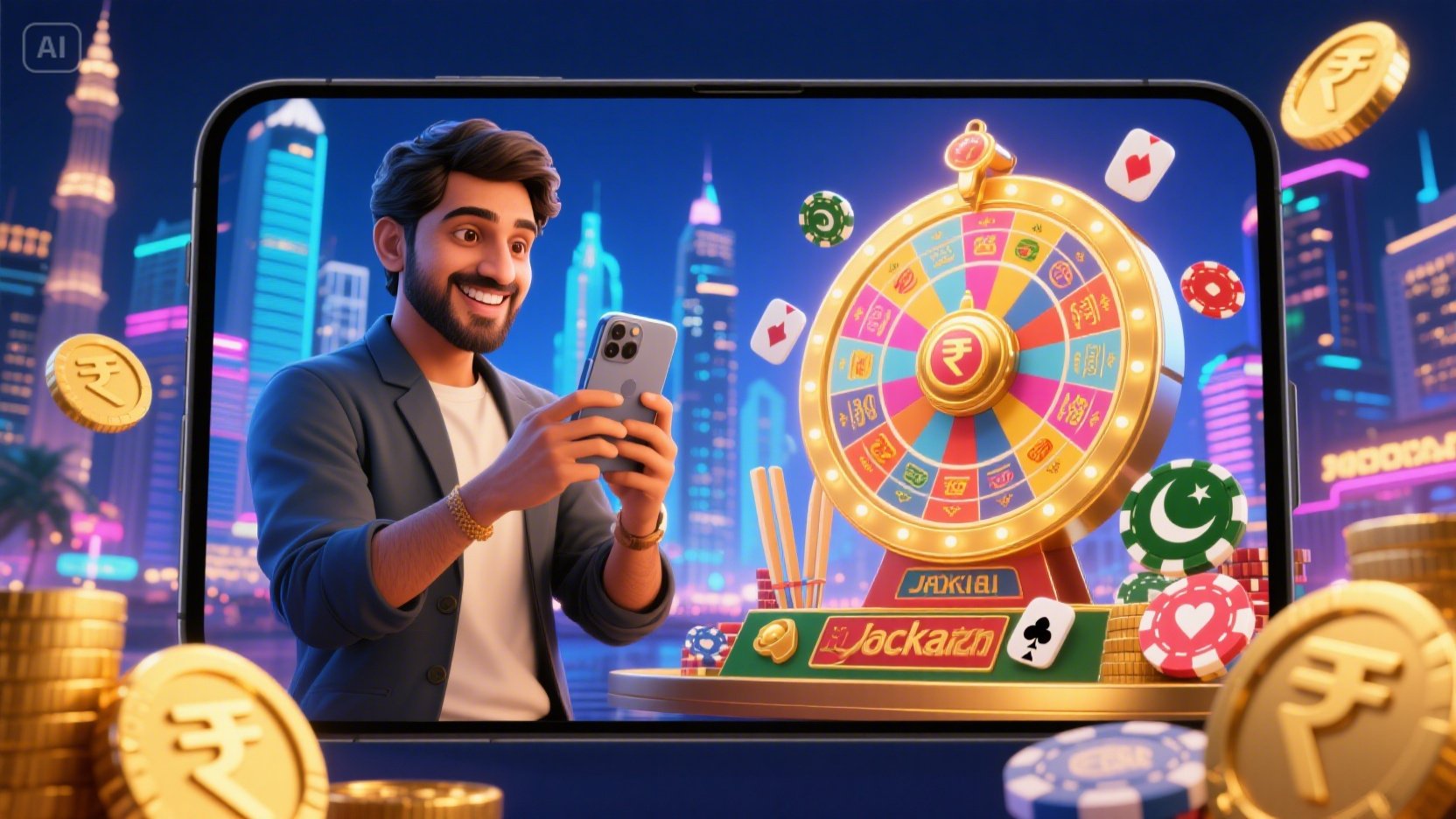 Jammin’JarsDeposit PKR once and receive a 200% instant reward! Pakistani users can play live casino, crash, and card games with fair gameplay and fast payouts.